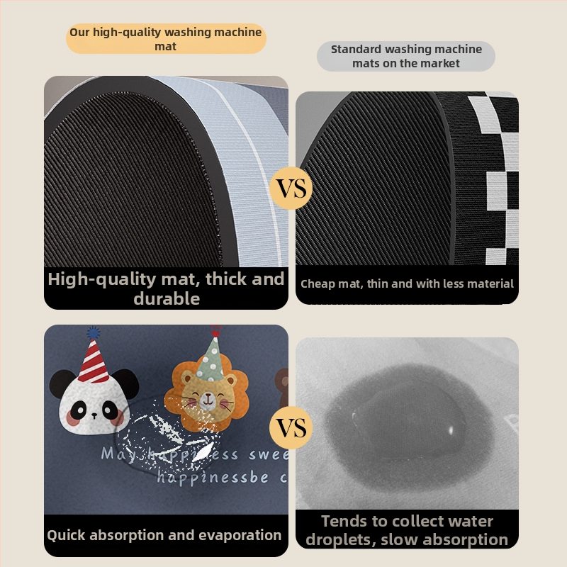 Tambūro skalbimo mašinos dangtelio kilimėlis, universalaus stiliaus, medžiaga: Silk flower, svetainė