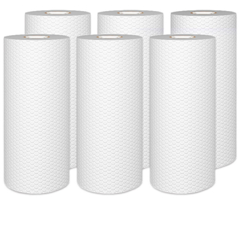 Vienreizējās lietošanas kāju noslaukšanas lupatiņa – plats ruļlis, neausts materiāls, karikatūras raksts, ūdens uzsūkšana, mājas lietošanai