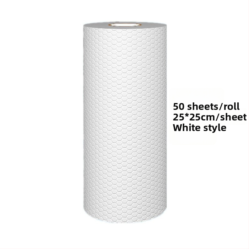 Vienreizējās lietošanas kāju noslaukšanas lupatiņa – plats ruļlis, neausts materiāls, karikatūras raksts, ūdens uzsūkšana, mājas lietošanai