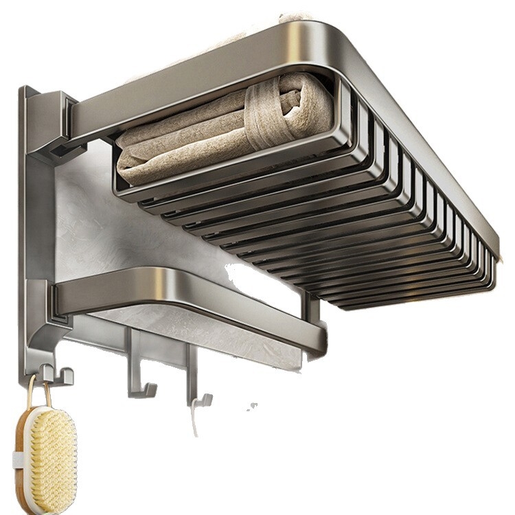 Баня: мрежест рафт за съхранение с безпробивни самозалепващи куки, стоманена конструкция, товар 5 кг, 1 ниво, спрей-пластмасово покритие, Grids Lysdan