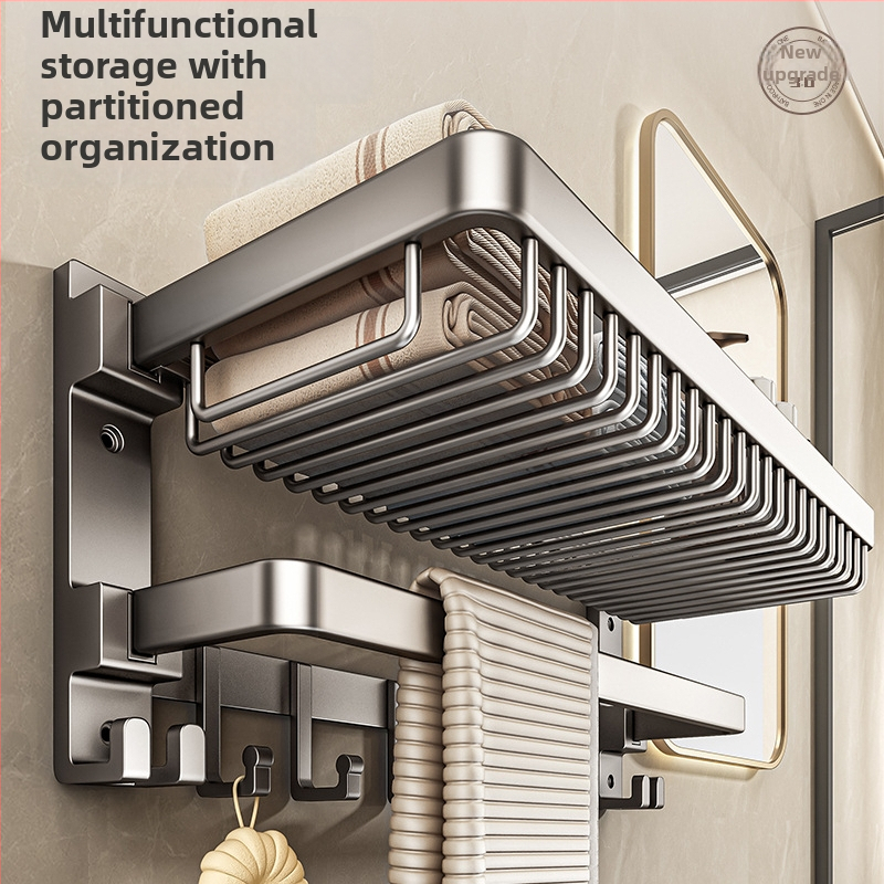 Баня: мрежест рафт за съхранение с безпробивни самозалепващи куки, стоманена конструкция, товар 5 кг, 1 ниво, спрей-пластмасово покритие, Grids Lysdan