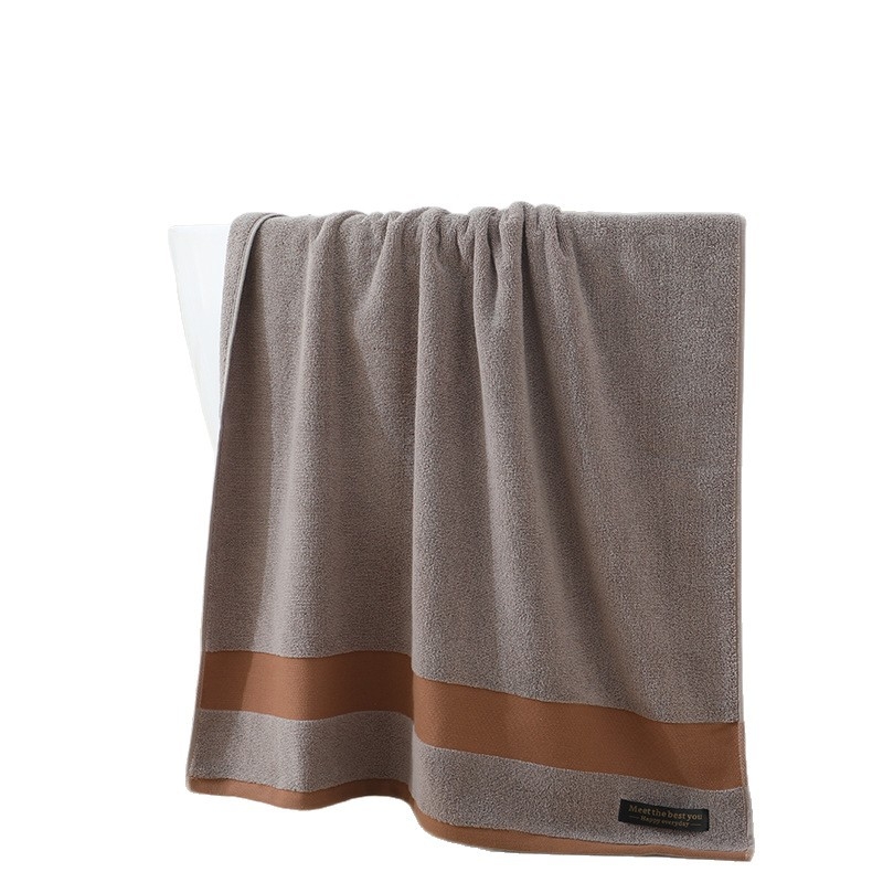 Upijajući, brzo sušeći pamuk ručnik za kupanje i plažu, Klasa A, 300–400 g, Jacquard/obično tkanje