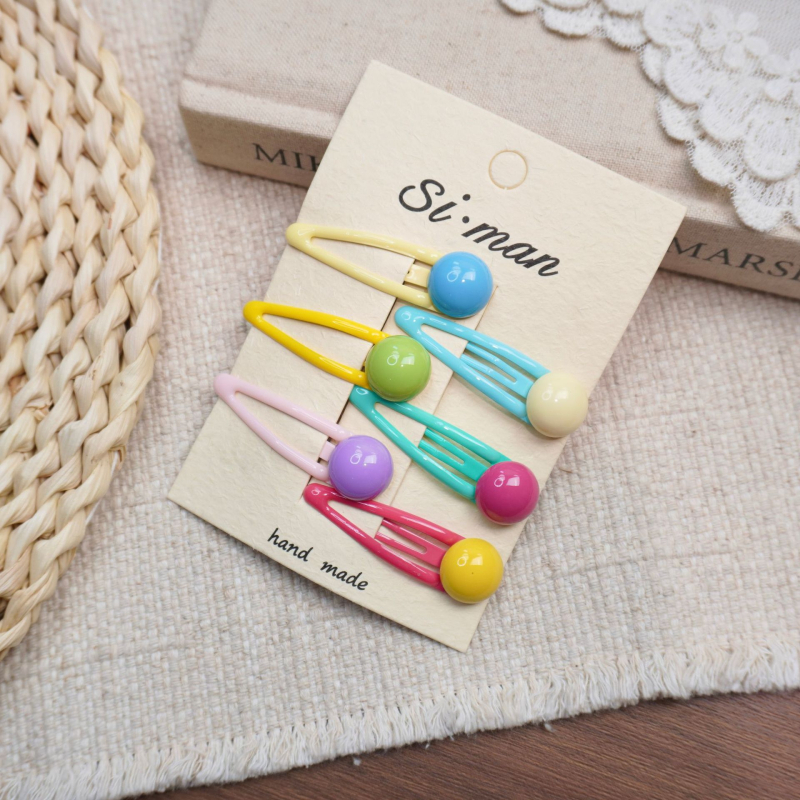 Κλάμερ μαλλιών με φλοραλ μοτίβο, κράμα, χειροποίητο, για παιδιά 3-6 ετών