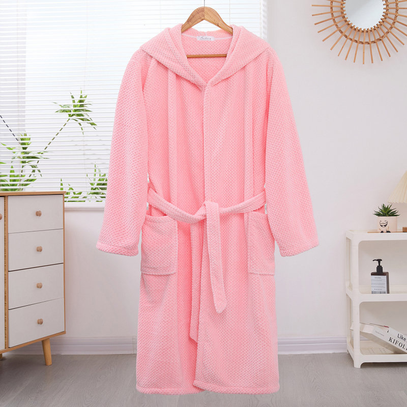 Pāru halāts, korāla flīsa audums, 95% poliesteris, ziemas lietošanai, unisex