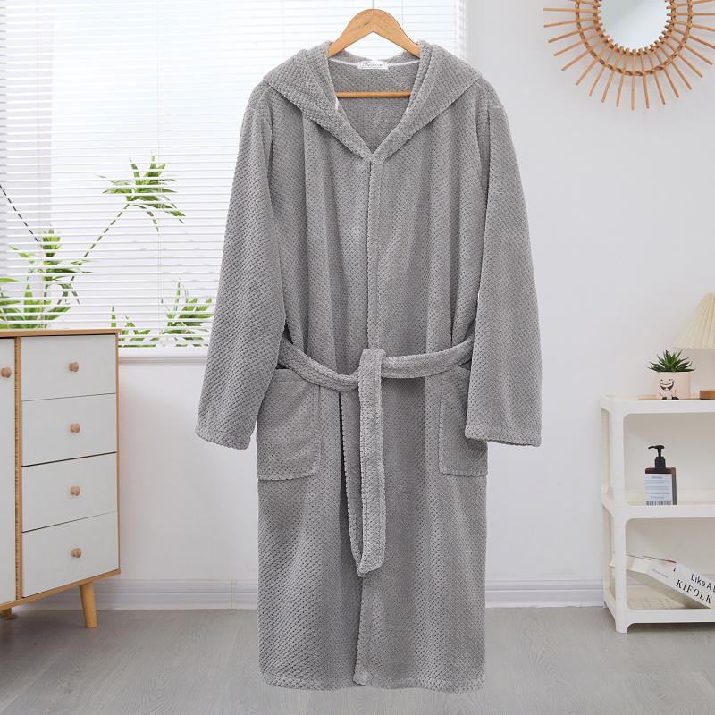 Pāru halāts, korāla flīsa audums, 95% poliesteris, ziemas lietošanai, unisex