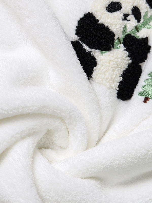 Laste kapuutsiga vannirätik mantel, Cartoon disain, korallveluur, imav, sobib imikutele ja väikelastele (1–3 aastat)