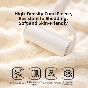 Halat de baie pentru copii, cu glugă, din fleece coral, pentru iarnă