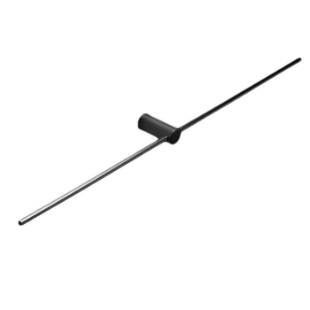 Перфорирана стойка за кърпи от неръждаема стомана, модерен минималистичен дизайн за баня, с една пръчка, подвижна, носи до 10 кг