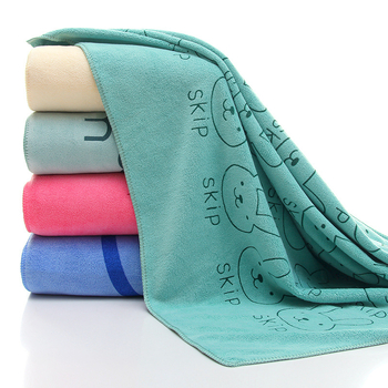 Microfiber ručnik za kupanje/plažu s karikaturnim dizajnom - težina 300–400 g, materijal: superfin vlakna, pređa 150D, tkanina: obična pletiva, prilagodba obrade: Da