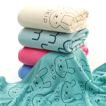 Microfiber ručnik za kupanje/plažu s karikaturnim dizajnom - težina 300–400 g, materijal: superfin vlakna, pređa 150D, tkanina: obična pletiva, prilagodba obrade: Da