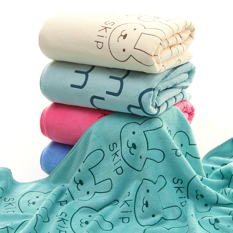 Microfiber ručnik za kupanje/plažu s karikaturnim dizajnom - težina 300–400 g, materijal: superfin vlakna, pređa 150D, tkanina: obična pletiva, prilagodba obrade: Da