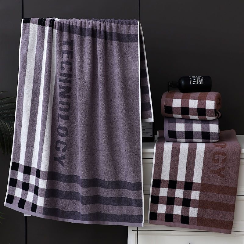 Ručnik za kupanje od mikrovlakana, Jacquard 150D, upijajući i bez dlačica, za kućnu i hotelsku uporabu