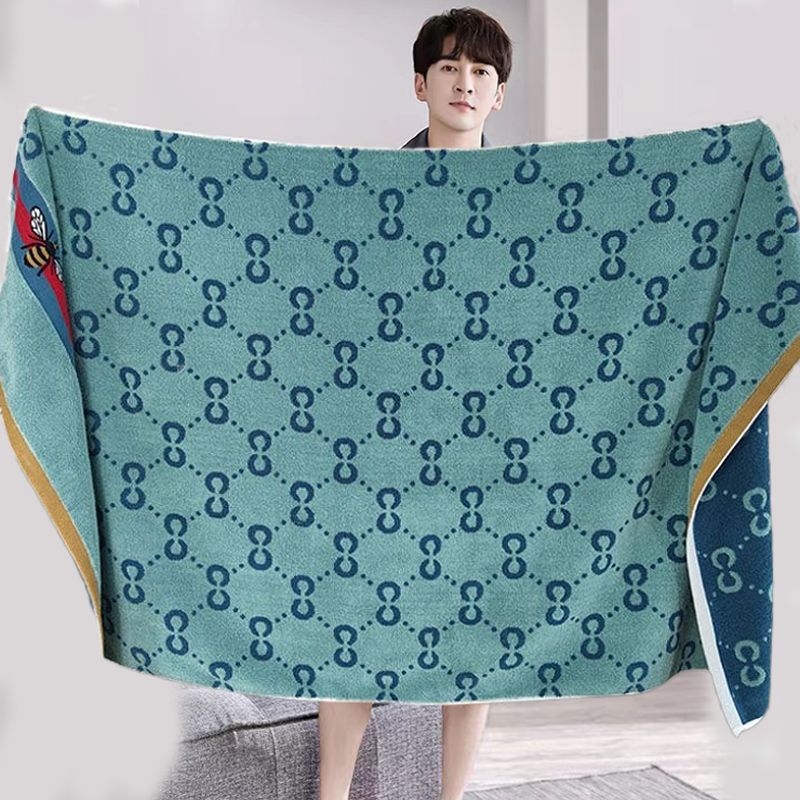 Ručnik za kupanje od mikrovlakana, Jacquard 150D, upijajući i bez dlačica, za kućnu i hotelsku uporabu