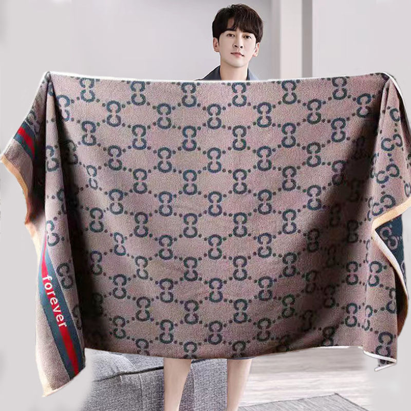 Ručnik za kupanje od mikrovlakana, Jacquard 150D, upijajući i bez dlačica, za kućnu i hotelsku uporabu