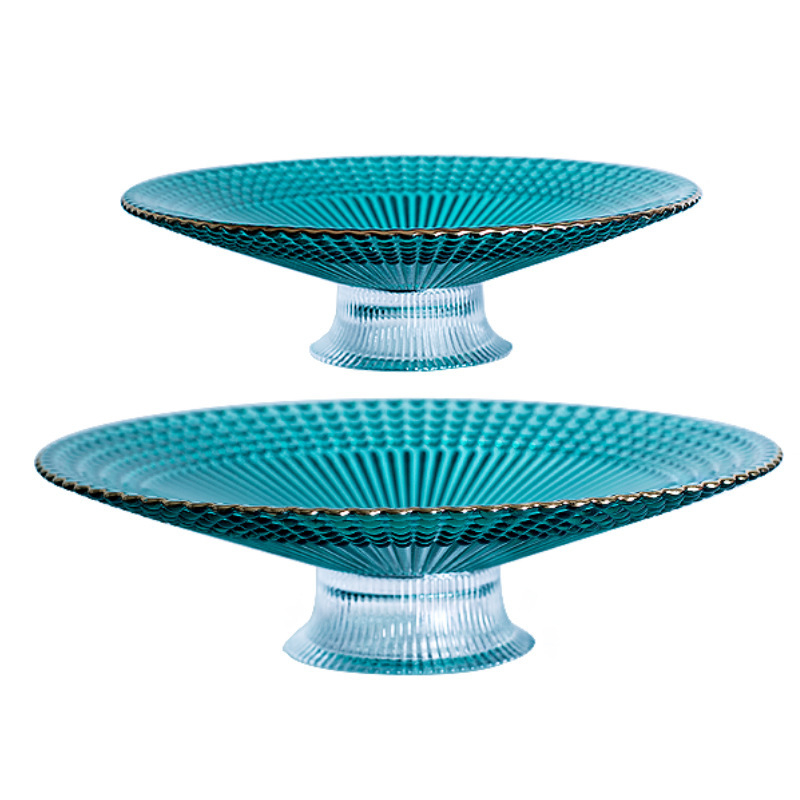 Tanjur za voće, europskog stila, stakleni, jednostavan dizajn, Crystal craftsmanship, lansiran 2024.