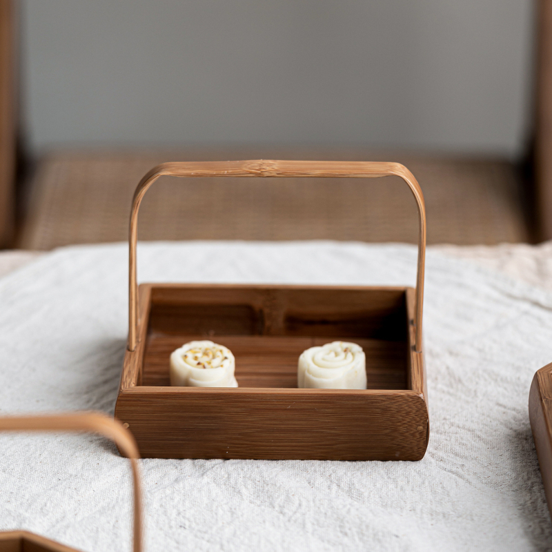 Koš za voće od bambusa Xie jia – vintage, lagani luksuzni retro stil