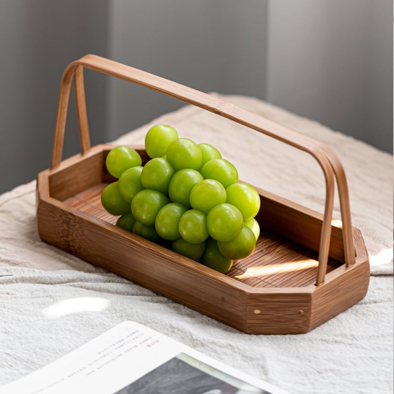 Koš za voće od bambusa Xie jia – vintage, lagani luksuzni retro stil