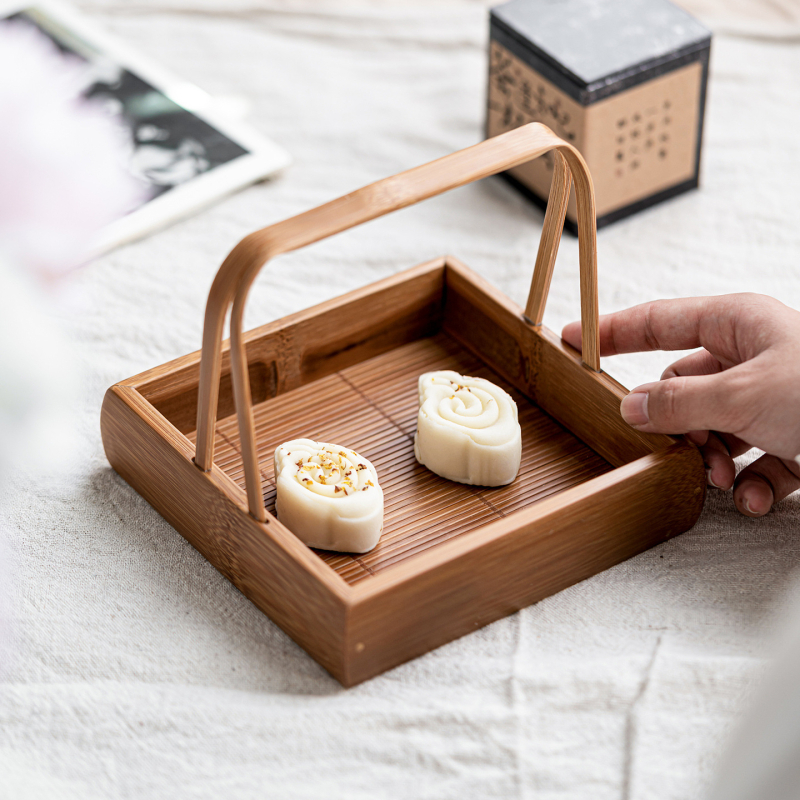 Koš za voće od bambusa Xie jia – vintage, lagani luksuzni retro stil