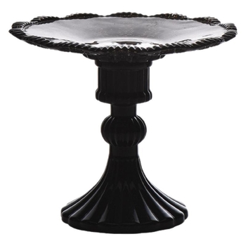 Πιατέλα φρούτων με πόδι υψηλό, ευρωπαϊκού στυλ, μοντέρνος μινιμαλιστικός σχεδιασμός, γυάλινο υλικό