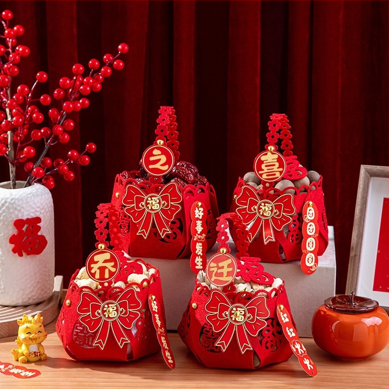 Naujo namo dekoratyvinė gėlių krepšio vaisių plokštelė – medžiaga: audinys, prekės ženklas Lin Sheng, pakuotė: Opp bag, ne importuota, tinkama septynių vakaro festivaliui