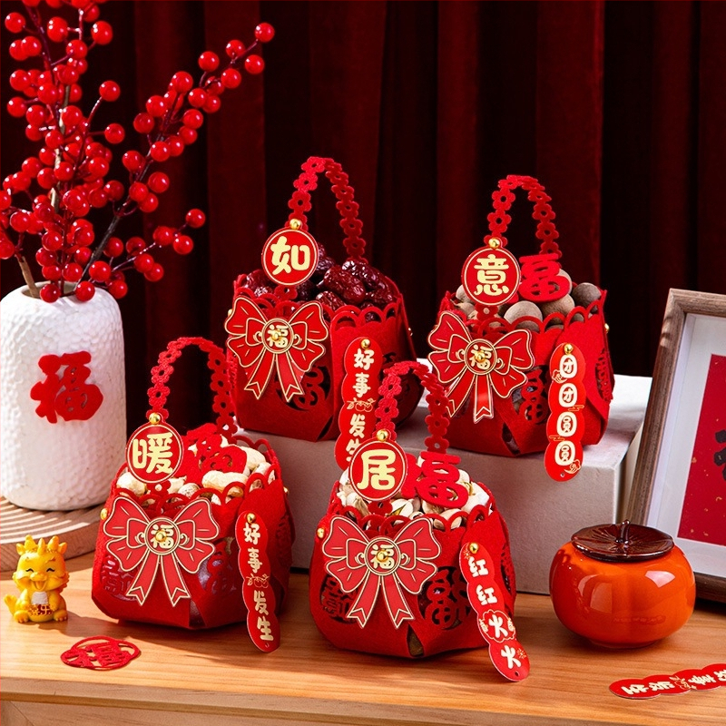 Naujo namo dekoratyvinė gėlių krepšio vaisių plokštelė – medžiaga: audinys, prekės ženklas Lin Sheng, pakuotė: Opp bag, ne importuota, tinkama septynių vakaro festivaliui