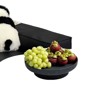 Keraminė vaisių padėklas, modernus minimalistinis dizainas, svetainės dekoratyvinis patiekimo padėklas