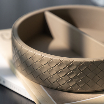 Skandinaviško stiliaus odinis dėklas parfumerijai ir papuošalams koridoriuje ar prie stalo — Medžiaga: tanki plokštė + PU oda; Stilius: lengvas prabangos įspūdis; Ženklas: Smart