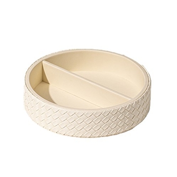 Skandinaviško stiliaus odinis dėklas parfumerijai ir papuošalams koridoriuje ar prie stalo — Medžiaga: tanki plokštė + PU oda; Stilius: lengvas prabangos įspūdis; Ženklas: Smart