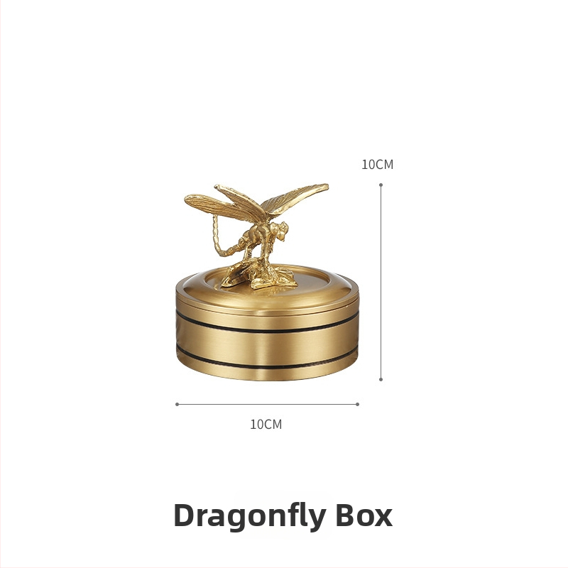 Žalvarinė papuošalų dėžutė šviesaus luksuso stiliaus, europietiško įkvėpimo saugykla, dažyta ir elektroplakavimo paviršiaus apdaila, pritaikomas apdorojimas, licencijuota privataus etiketė