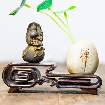 Ozdobna tikva sreće, kineskog stila, od smole, stolni dekor, lijevanje, poliranje, injekcijsko oblikovanje