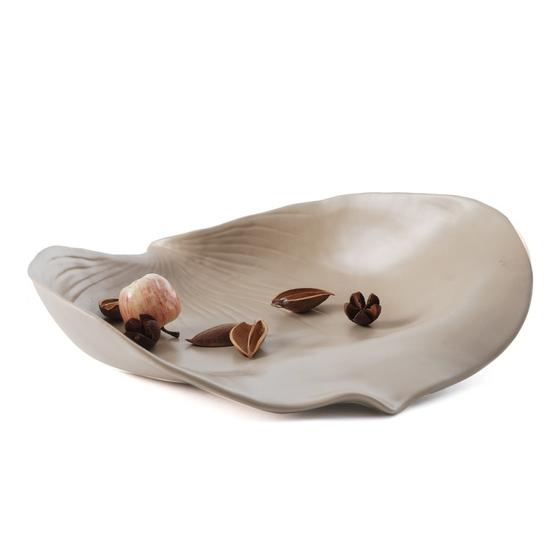 Keramikinis vaisių padėklas svetainėje, šiuolaikinis minimalistinis stilius; Medžiaga: Keramika; Paviršiaus apdorojimas: Kitas; Apdorojimas: Kitas; Individualizavimas: Ne