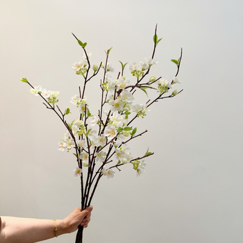 Floare artificială de mar din mătase – piesă decorativă pentru sufragerie, comodă TV și masă de dining; Execuție: stilizare, relief, efect osos; Varietate: 3283093; Utilizări: nuntă, decor de casă, recuzită pentru fotografie