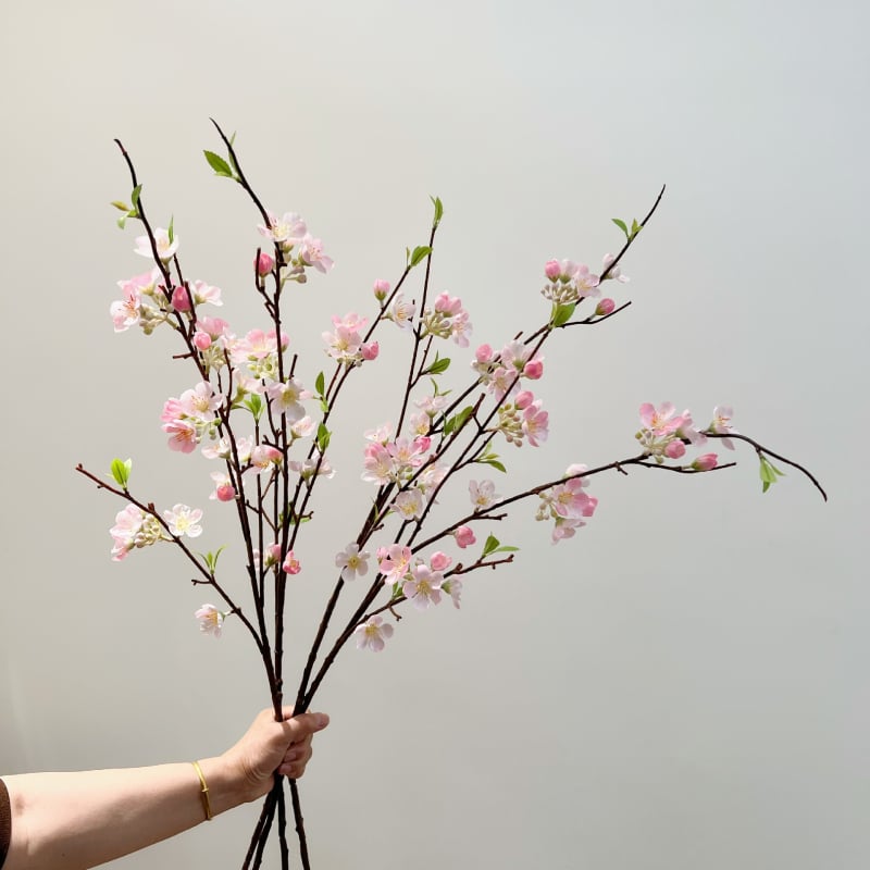 Floare artificială de mar din mătase – piesă decorativă pentru sufragerie, comodă TV și masă de dining; Execuție: stilizare, relief, efect osos; Varietate: 3283093; Utilizări: nuntă, decor de casă, recuzită pentru fotografie