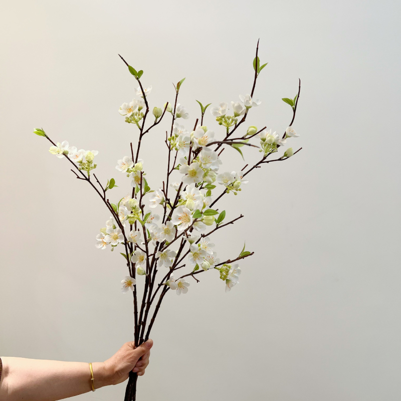 Floare artificială de mar din mătase – piesă decorativă pentru sufragerie, comodă TV și masă de dining; Execuție: stilizare, relief, efect osos; Varietate: 3283093; Utilizări: nuntă, decor de casă, recuzită pentru fotografie