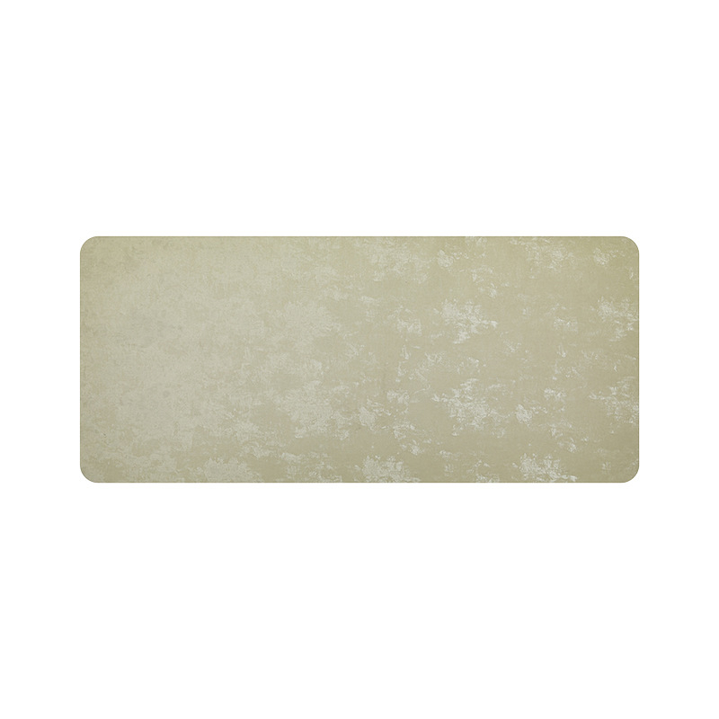 Covoraș din piele pentru masă de ceai – stil modern minimalist, formă dreptunghiulară, model peisaj, protecție la arsură și izolație termică