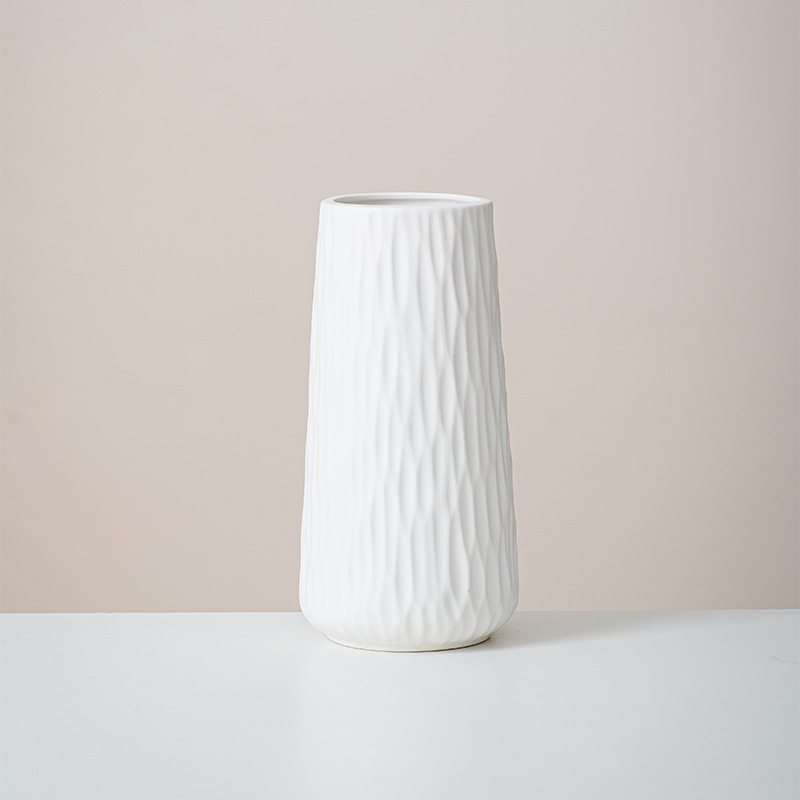 Vază din porțelan cu dungi, stil chinezesc modern minimalist