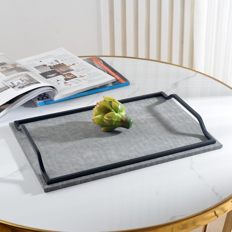 Δερμάτινος και μεταλλικός δίσκος, Νέο κινεζικό στυλ, επιφάνεια: ηλεκτροπλατίωση, κωδικός προϊόντος: T06, μάρκα: Qipo