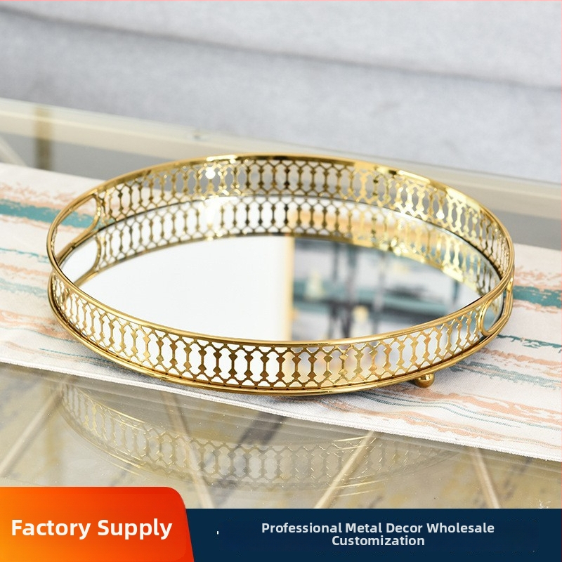 Metallist Euroopa-stiilis luksuslik taldrik, kartongpakendis, mitte imporditud, ei ole kingitus