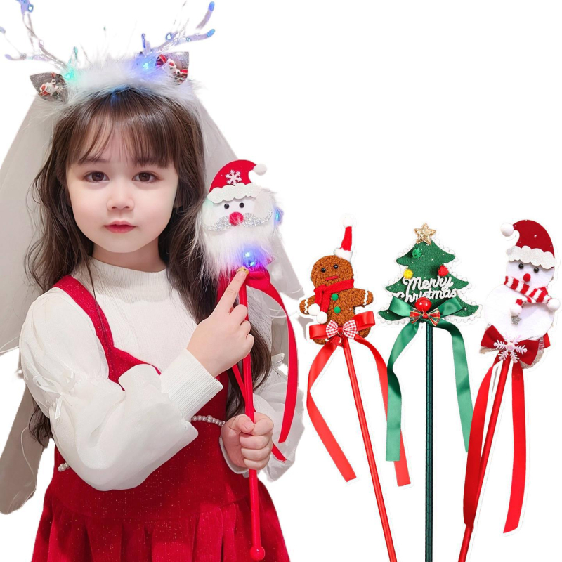 Χριστουγεννιάτικη χειρολαμπάδα σε γαλλικό στυλ, διακριτικός και εκλεκτός, ευέλικτος σχεδιασμός, PVC υλικό, παιδικό στυλ, κυκλοφόρησε φθινόπωρο 2025