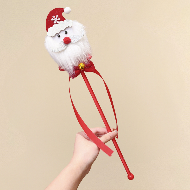 Χριστουγεννιάτικη χειρολαμπάδα σε γαλλικό στυλ, διακριτικός και εκλεκτός, ευέλικτος σχεδιασμός, PVC υλικό, παιδικό στυλ, κυκλοφόρησε φθινόπωρο 2025