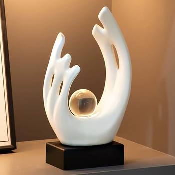 Keramikas dekoratīvā figūra vīna skapim, rokdarbs, vienkāršs un moderns stils, Music World