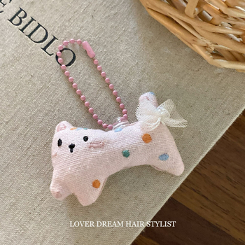 Κλάμερ Μαλλιών με Φιόγκο Γάτας – Χειροποίητο, Μεικτά Υλικά, Παιδικό Στυλ (Χειροποίητο; Μεικτά Υλικά; Μοτίβο γάτας)