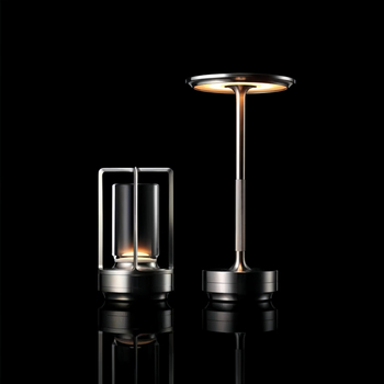 Galda lampa bāriem un kafejnīcām ar skandināvu atmosfēru, alumīnija korpuss, model JK-TD52, 5V, līdz 5W