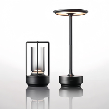 Galda lampa bāriem un kafejnīcām ar skandināvu atmosfēru, alumīnija korpuss, model JK-TD52, 5V, līdz 5W