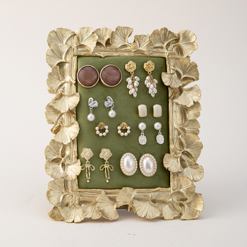 Papuošalų laikiklis iš dervos su nuotraukų rėmu, nordiškas stilius, vieno sluoksnio, purškiama dažymas, prekės numeris 2025, 2025 m. pavasaris