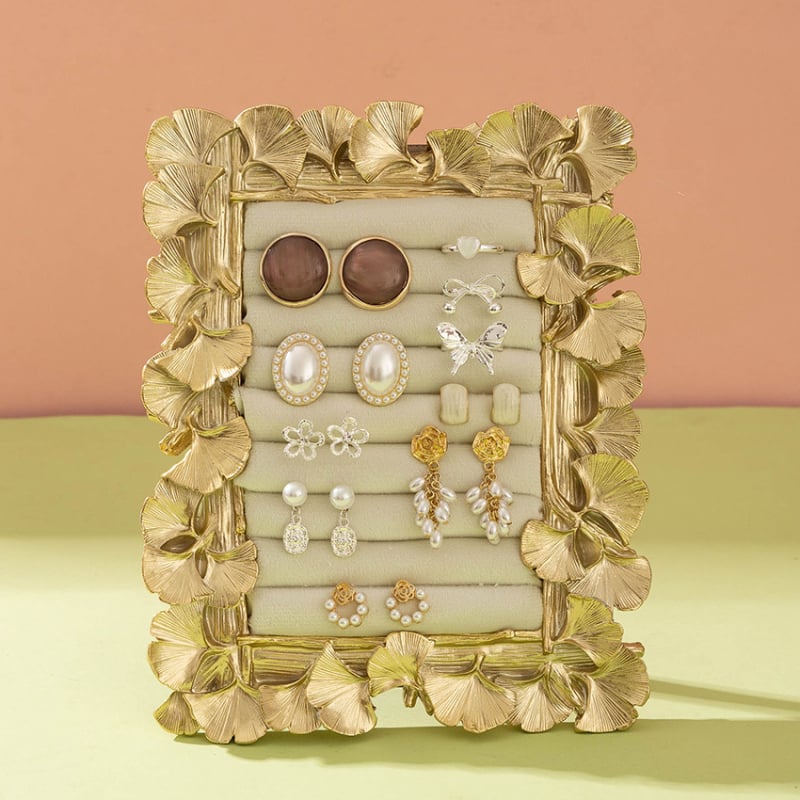 Papuošalų laikiklis iš dervos su nuotraukų rėmu, nordiškas stilius, vieno sluoksnio, purškiama dažymas, prekės numeris 2025, 2025 m. pavasaris