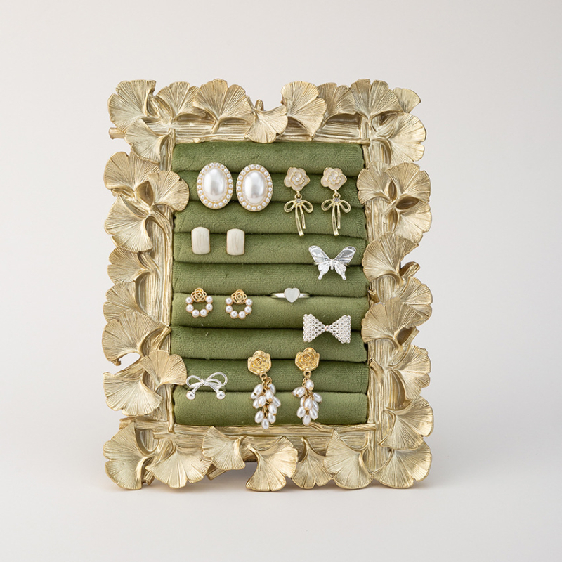 Papuošalų laikiklis iš dervos su nuotraukų rėmu, nordiškas stilius, vieno sluoksnio, purškiama dažymas, prekės numeris 2025, 2025 m. pavasaris