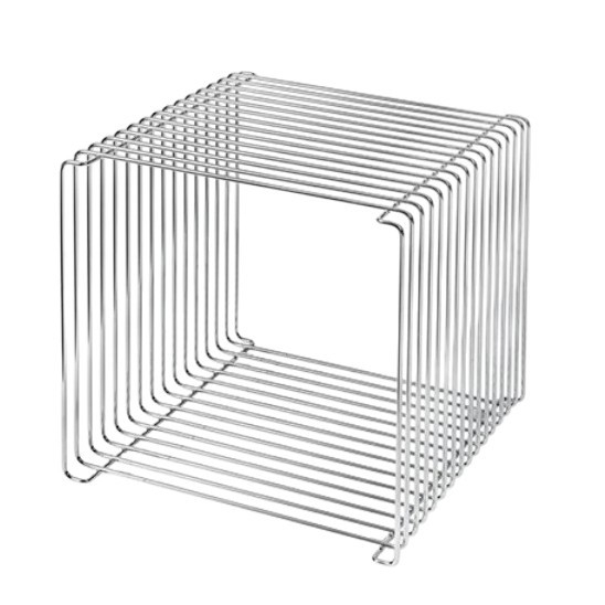 Метална странична масичка със 1 чекмедже, прост и модерен стил, модел 15061