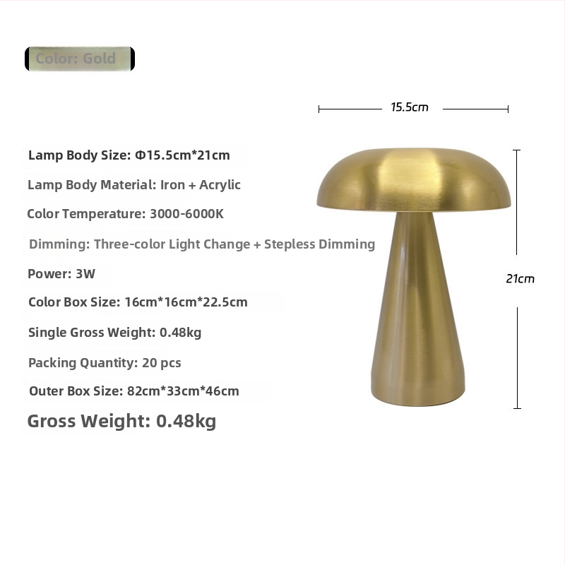 Stalo lempa su metalo pagrindu, modelis B739G, Europos įkvėptas prabangos stilius (amerikietiškas ir šiaurės europeid minimalistinis), įtampa ≤36V, tinkama svetainei, miegamajam, studijai ir valgomojo sričiai