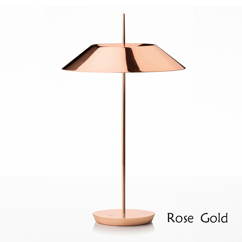 Декоративна настолна лампа - чадърна форма, презареждаща, безстъпково димиране; метална конструкция, преносима; подходяща за спалня, учебна стая, бар или кафе атмосфера; функции: нощна светлина, светлина за учене, амбиентно осветление